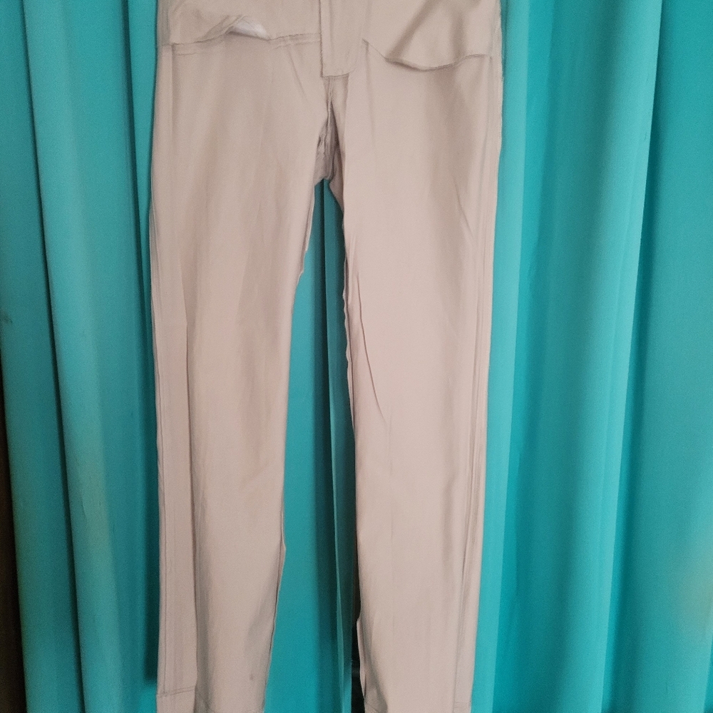 Body By Victoria Beige Straight Leg Pants Size 6 - Picture 3 of 8